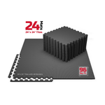 24-Pack Puzzle Mat Interlock Foam Floor Tiles