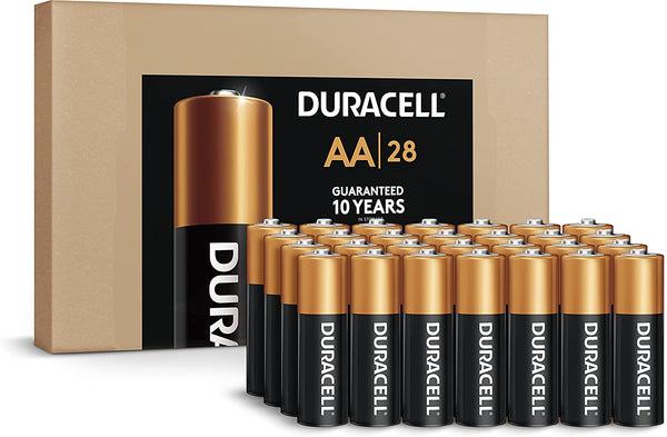 28 pilas AA Duracell Coppertop