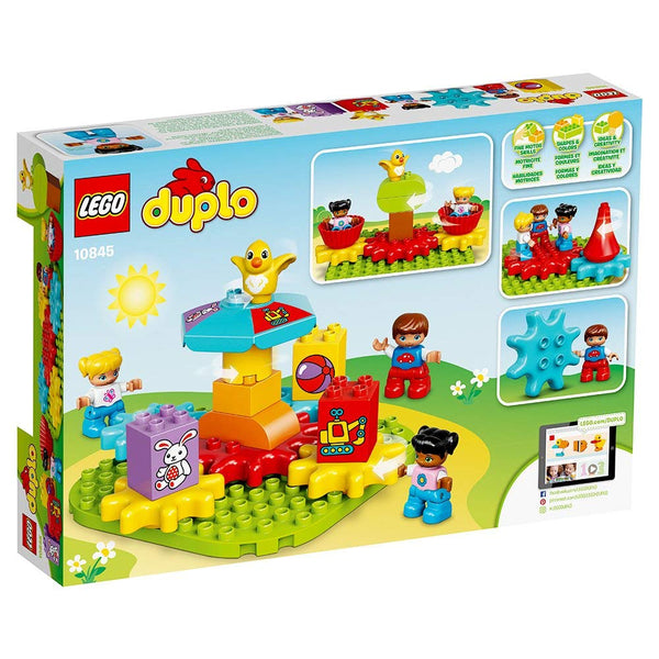 LEGO DUPLO My First Carousel 10845 Educational Toy, Large Building Blocks