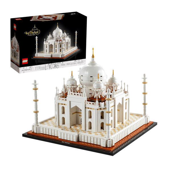 2,022-Piece Lego Architecture Taj Mahal Set - Landmarks Collection Model Kit
