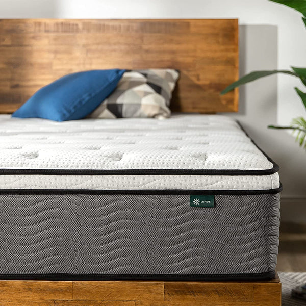 Zinus 12″ Support Plus Pocket Spring Hybrid Full Mattress