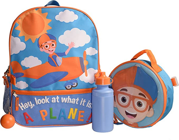 Slip On Head Covers Blippi Boys 2-Piece Tank Top & Shorts Set - Big Kids Sizes 4-7 With Orange Accents Cotton Sleep Caps
