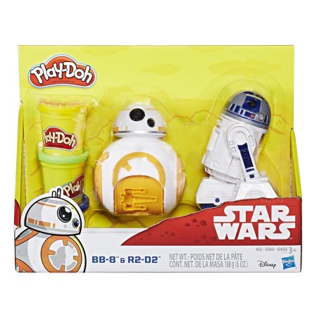 Juego de figuras Play-Doh Star Wars BB-8 y R2-D2
