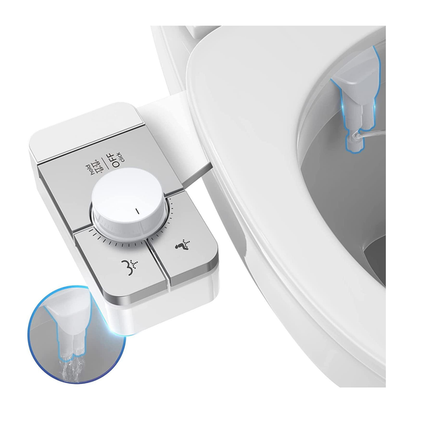 Ultra-Slim Veken Dual Nozzle Self Cleaning Bidet