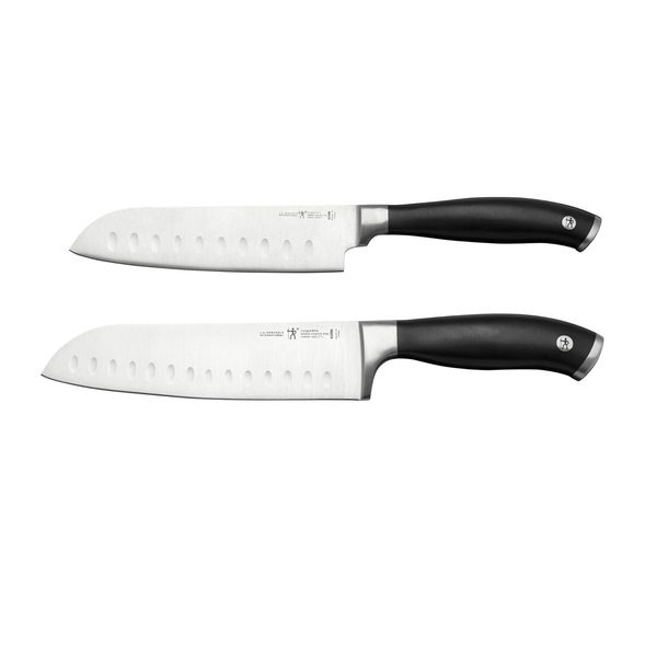 Juego de cuchillos Santoku Elite forjados Henckels de 2 piezas, diseño alemán
