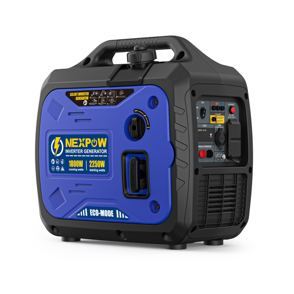 Generador Inversor Portátil Nexpow de 2250w con Alarma de Co y Modo Ecológico