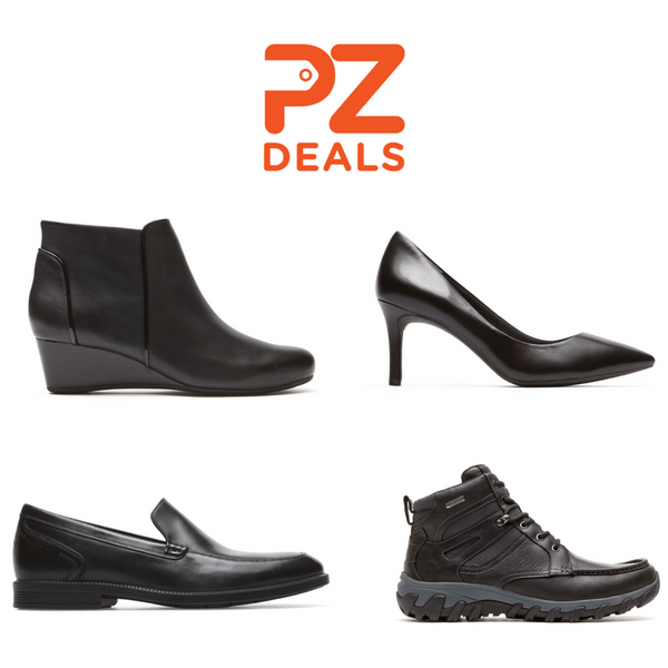 Get 40% off when you buy 2 or more pairs of shoes or boots from Rockport