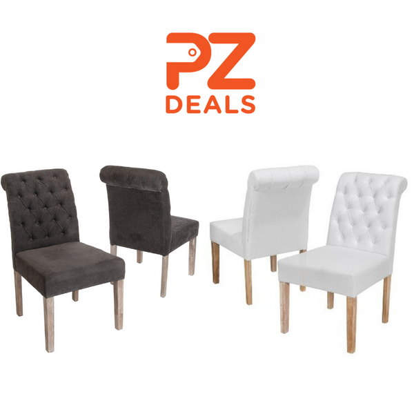 Set of 2 Christopher Knight dining room chairs