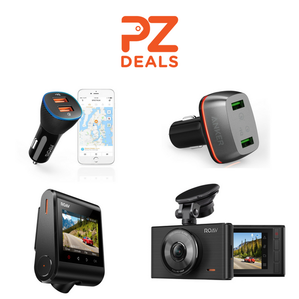 Up to 65% off Anker car chargers and dash cams