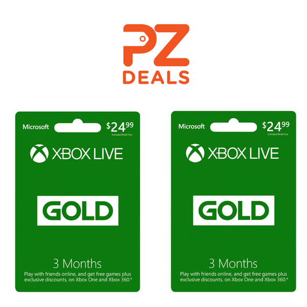 6 months of Xbox Live