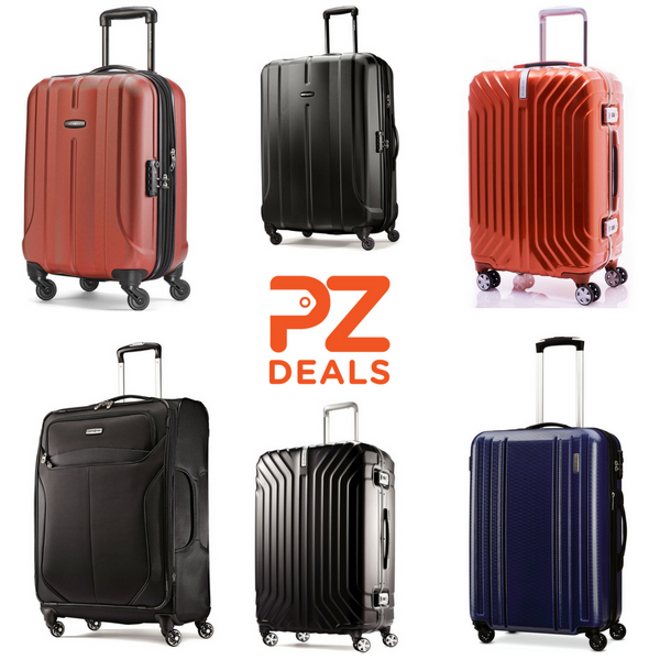 BOGO! Buy one Samsonite luggage and get one FREE