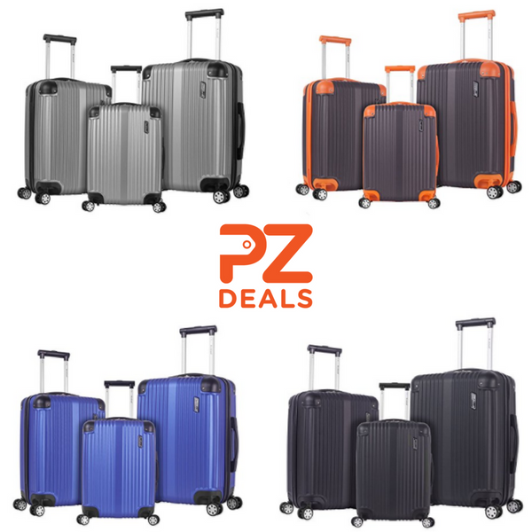 3 piece Rockland hardside spinner sets