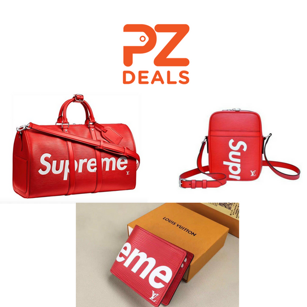 50% Off ALL Supreme & LV Style Logo Bags & Wallets