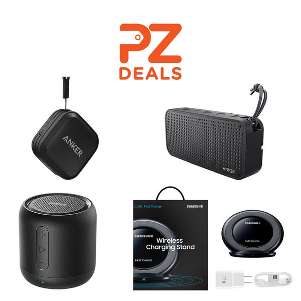 Up to 40% off Anker Bluetooth speakers - Samsung Qi Certified Fast Charging Stand