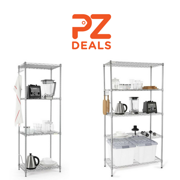 4 or 5 tier heavy duty shelving units on sale