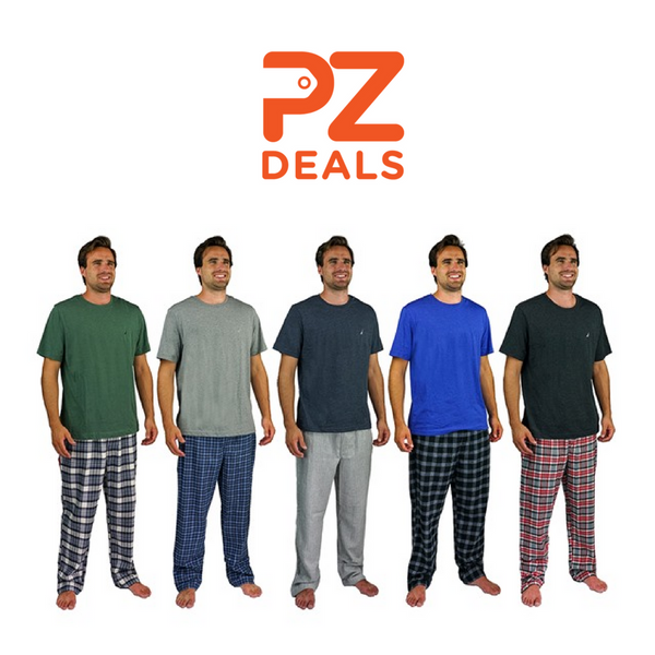 Nautica Men's 2 Piece Pajama Sets
