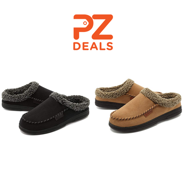 Men's memory foam slippers