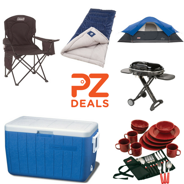 Up to 40% Coleman camping gear