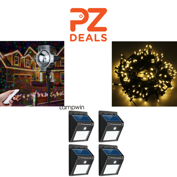 70 off solar LED lights PzDeals