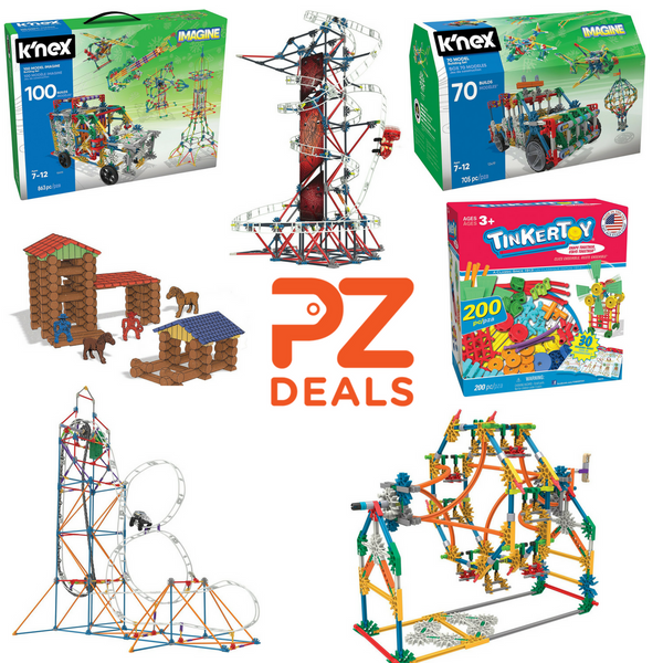 Save up to 40% off on select KNEX building sets