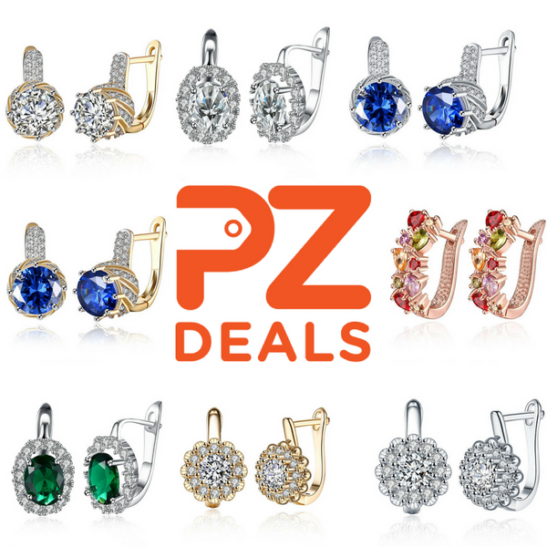 Cubic zirconia earrings