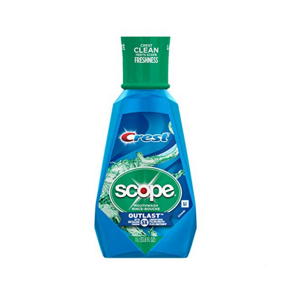 Crest Scope Outlast enjuague bucal de menta de larga duración