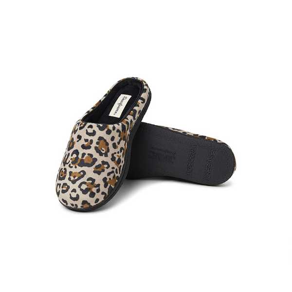 Dearfoams Pantuflas cómodas de espuma viscoelástica lavables a máquina Lacey para mujer