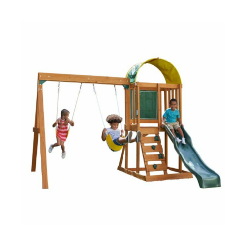 Juego de columpio de madera KidKraft Ainsley