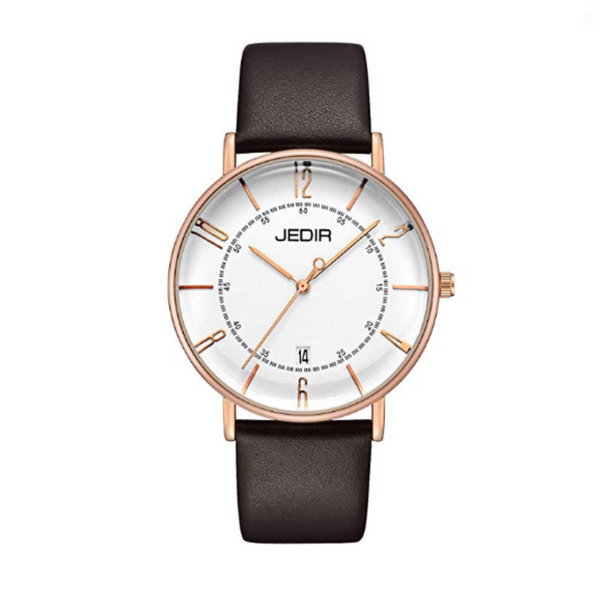 Relojes con correa de malla y cuero para hombre (8 estilos)