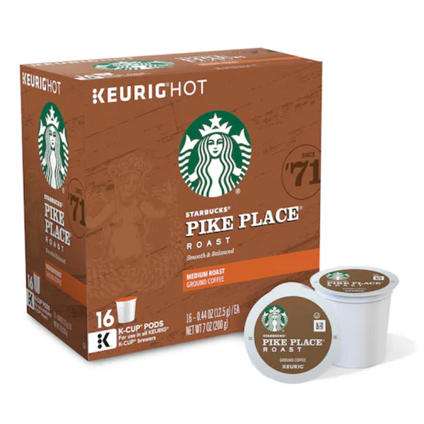 16 Keurig Starbucks, Donut Shop, Dunkin Donuts & Much More Coffee K-Cups
