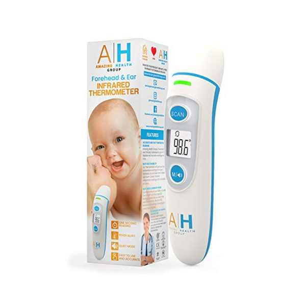 Forehead and Ear Digital Infrared Baby Thermometer