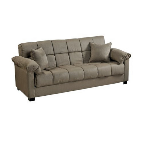 Handy Living Maurice Pillow Top Arm Convert-a-Couch (3 Colors)