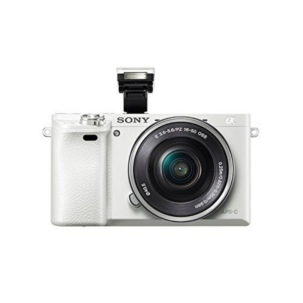 Cámara digital Sony Alpha a6000 sin espejo con lente de 16-50 mm
