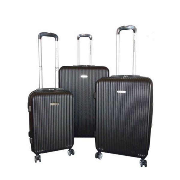 3-Piece Hardside Spinner Luggage Set (4 Colors)