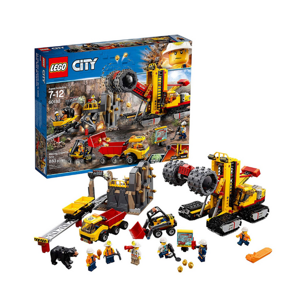 Kit de construcción del sitio de expertos en minería LEGO City (60188)