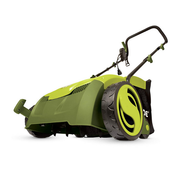 Sun Joe 12 Amp 12.6" Electric Scarifier Plus Lawn Dethatcher with Collection Bag