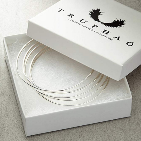 Brazalete redondo liso apilable Truphao