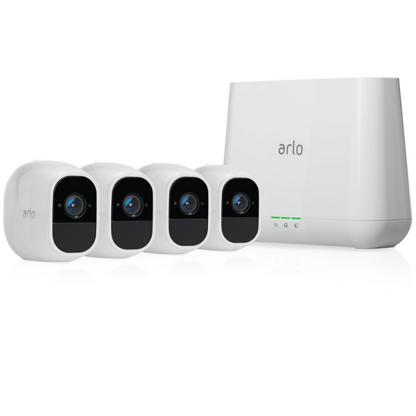 Set Of 4 Arlo Pro 2 - Wireless Home Security Camera System with Siren