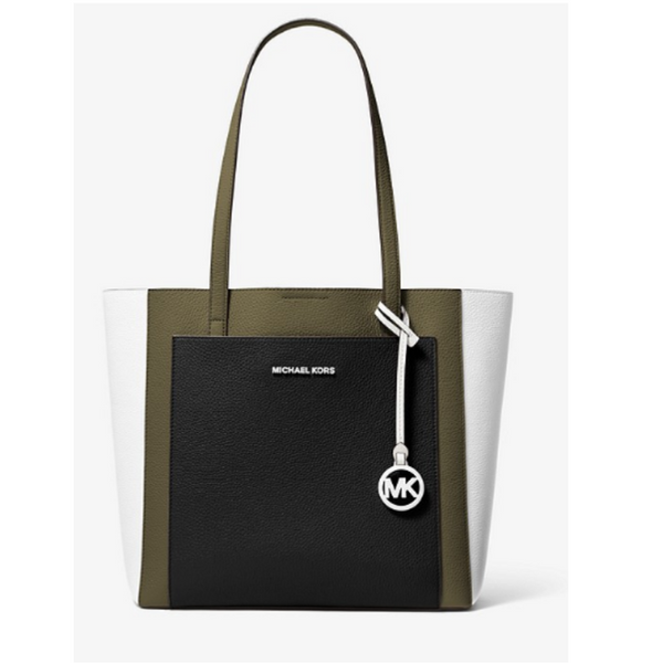 Michael Kors Tri-Color Leather Tote (3 Colors)