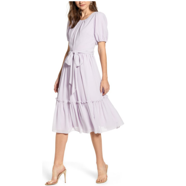 Puff Sleeve Dress (2 Colors)