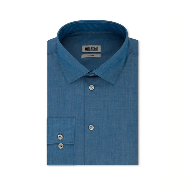 Kenneth Cole Unlisted Men's Classic/Regular-Fit Solid Dress Shirts (6 Colors)