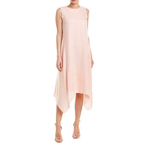 Lafayette 148 New York Linen Midi Dress