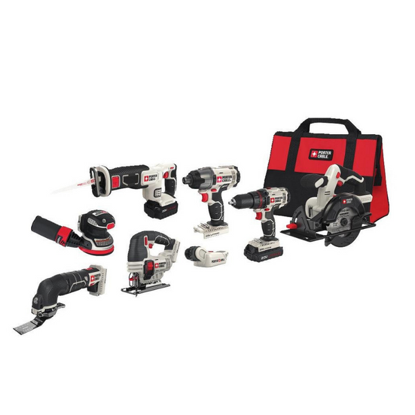 Porter-Cable 20V MAX Lithium Ion 8-Tool Combo Kit
