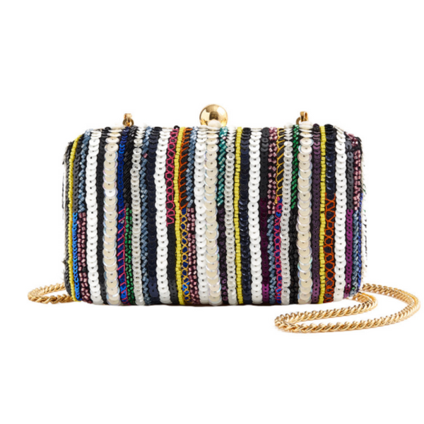 Bolso de mano con lentejuelas de J.Crew