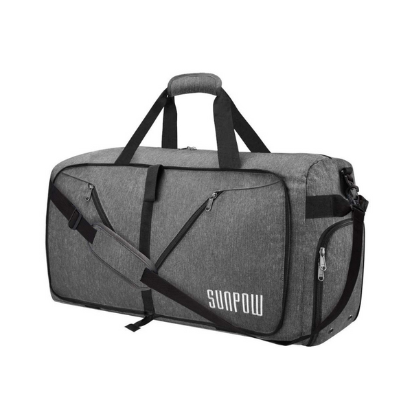 Large Duffel Bag With Shoe Compartment (6 Colors)
