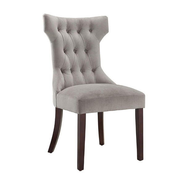 Set Of 2 Dorel Living Clairborne Tufted Dining Chairs