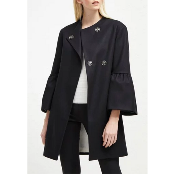 Bell Sleeve Coat (3 Colors)
