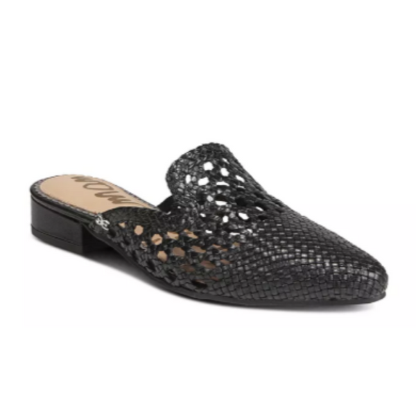 Sam Edelman Women's Woven Leather Mules