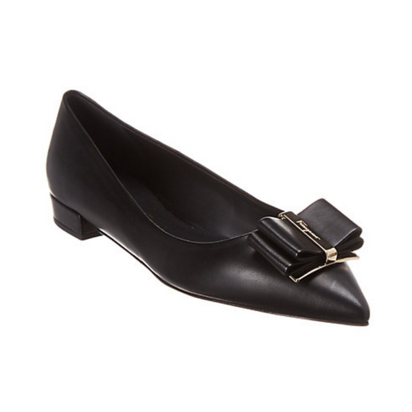 Salvatore Ferragamo Bailarinas De Cuero