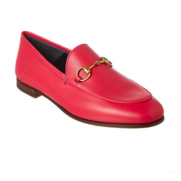 Mocasín de cuero Gucci